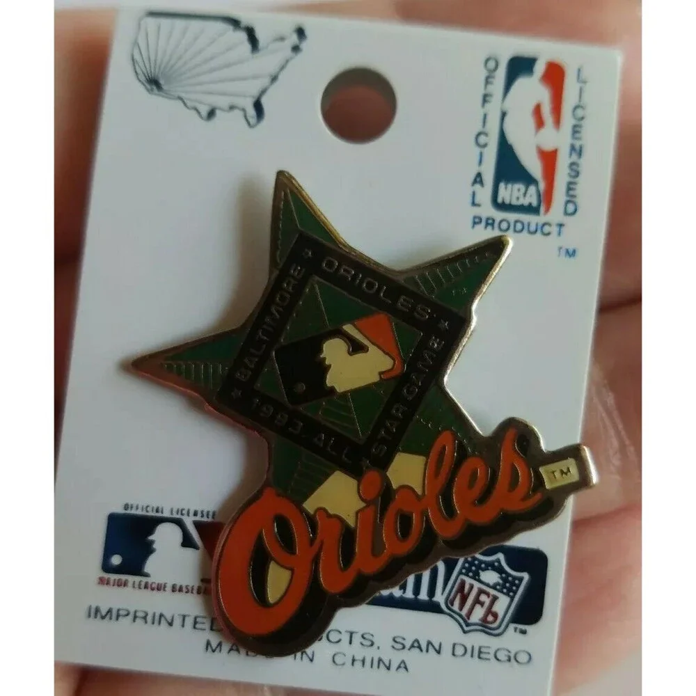 1993 MLB All Star Game Baltimore Orioles Pin official licensed NWT